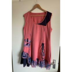 Vlotte roze zomer tuniek
