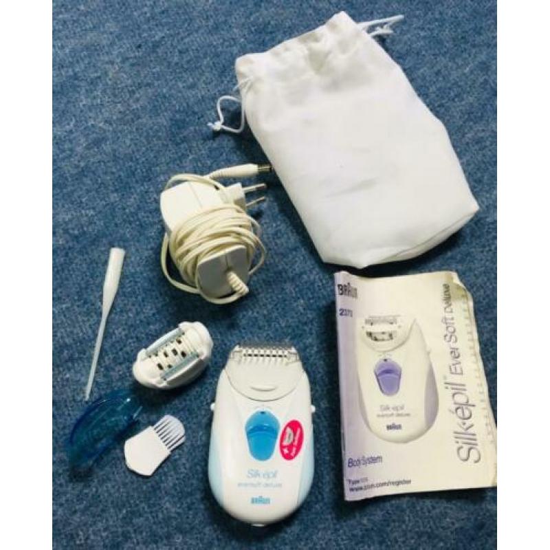 Als nieuw: Braun silk-epil incl accesoires