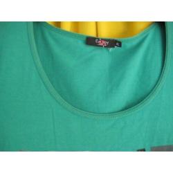 big shirt met tekst, merk Enjoy, maat xl