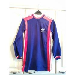 Wollen Adidas shirt eind jaren 70 begin 80, maat M