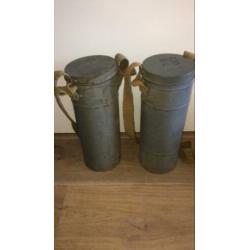 2 gasmaskers compleet