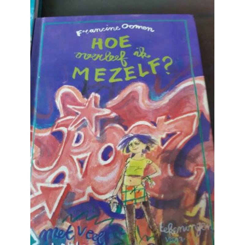 5x boeken izgs hoe overleef ik... francine oomen
