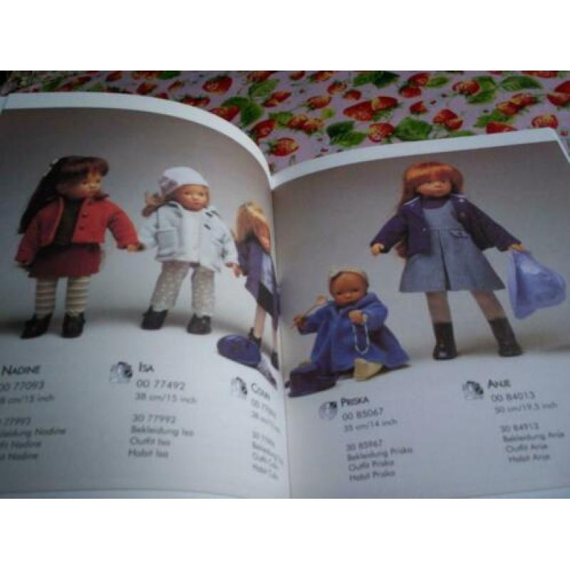 Götz Sylvia Natterer poppen kinderpoppen vinyl catalogus
