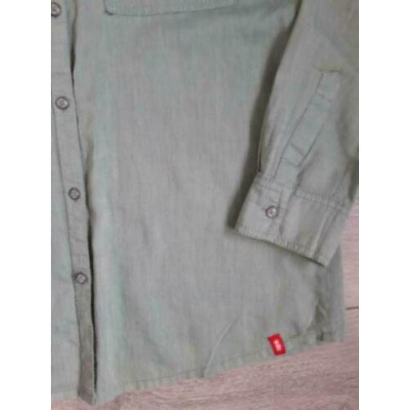 Blouse EDC, mooi bewerkt kraagje met steentjes
