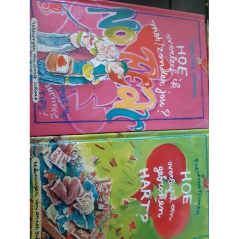 5x boeken izgs hoe overleef ik... francine oomen