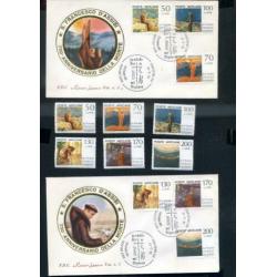 Vaticaan 8x 1e dagenvelop - 1975 t/m 1977 + div. zegels