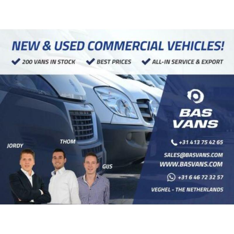IVECO Daily 35C15 3.0 150PK Open Laadbak Nido Doka AC Cruise