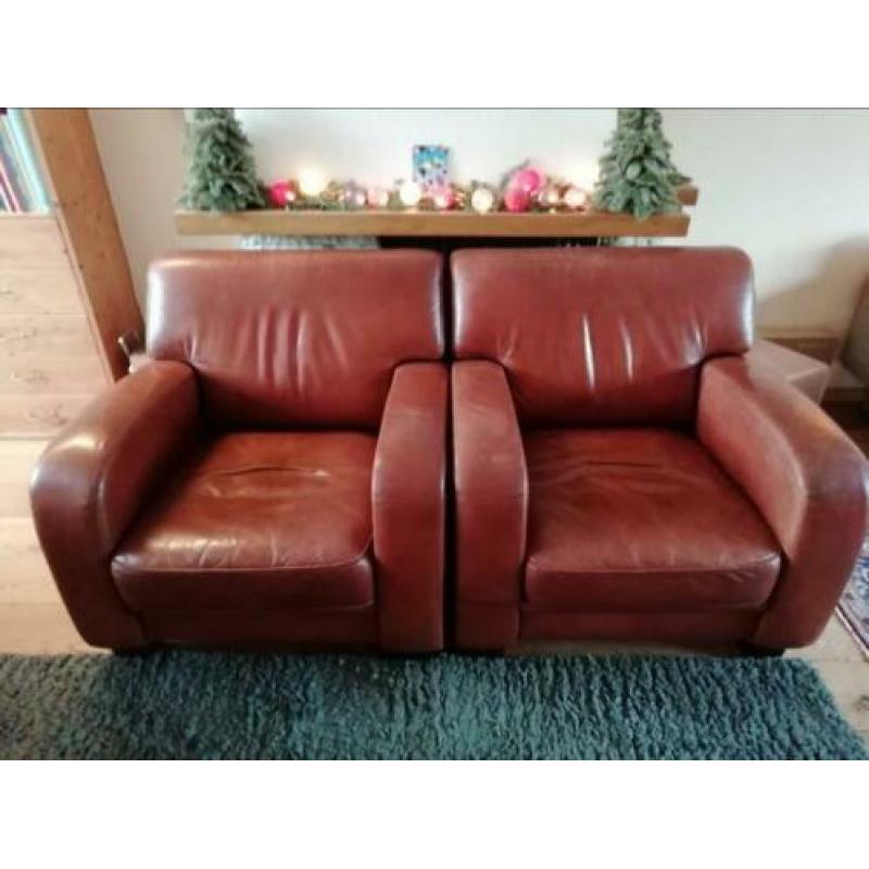 Industriële leren fauteuils