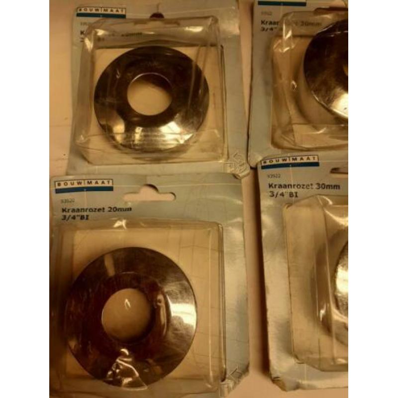 Kraan rozetten 20 en 30 mm