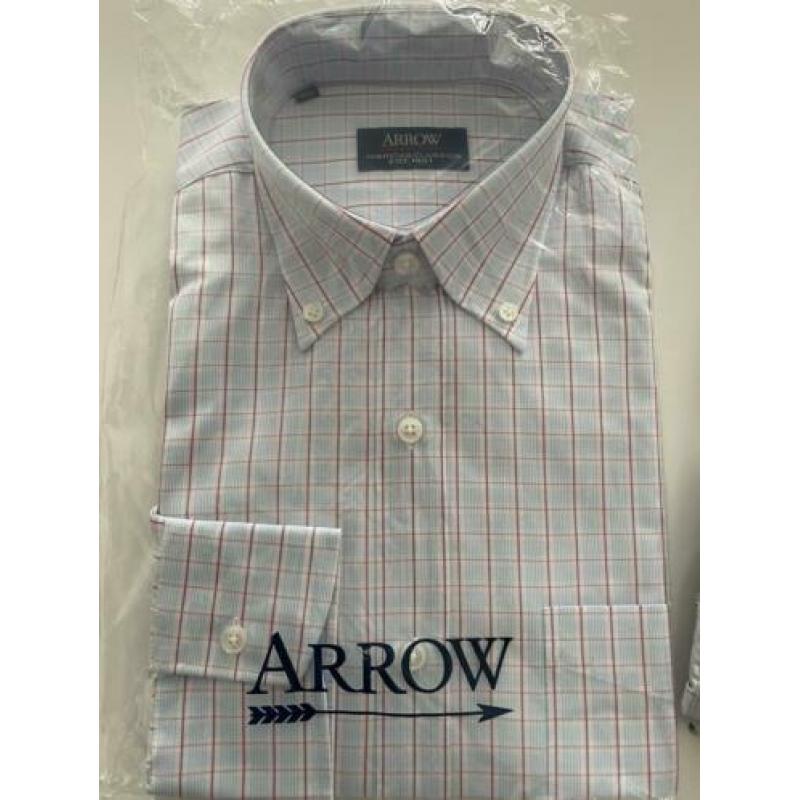 3 x Arrow Dresshirts Maat 39 Regular fit! (gratis verzenden)
