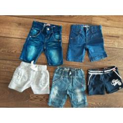 Name it feetje mexx z8 80 86 Korte broek t shirt polo