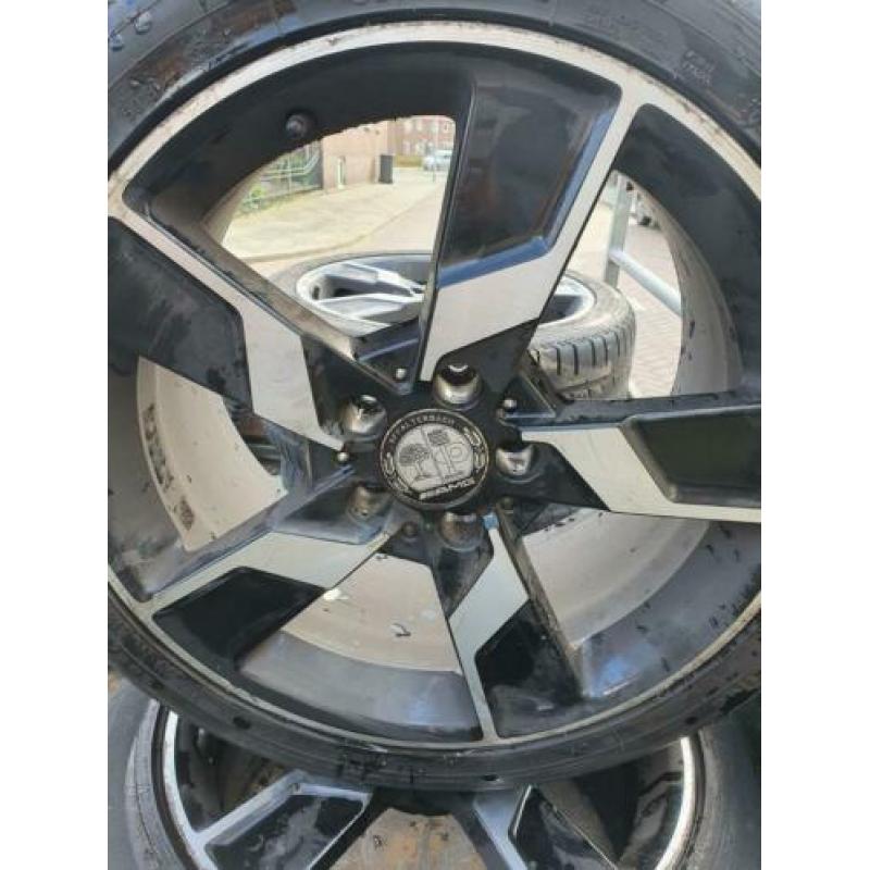 18 inch orginele AMG velgen met brede banden