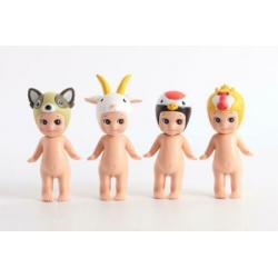 Nieuw ! 4 Sonny Angels / Gelukspoppetjes. Pasen Haasjes