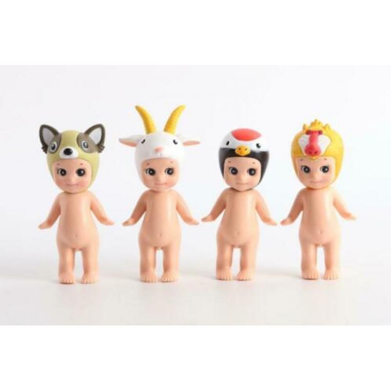 Nieuw ! 4 Sonny Angels / Gelukspoppetjes. Pasen Haasjes