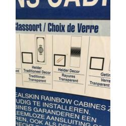 Glazen swing douche deur ??nieuw??