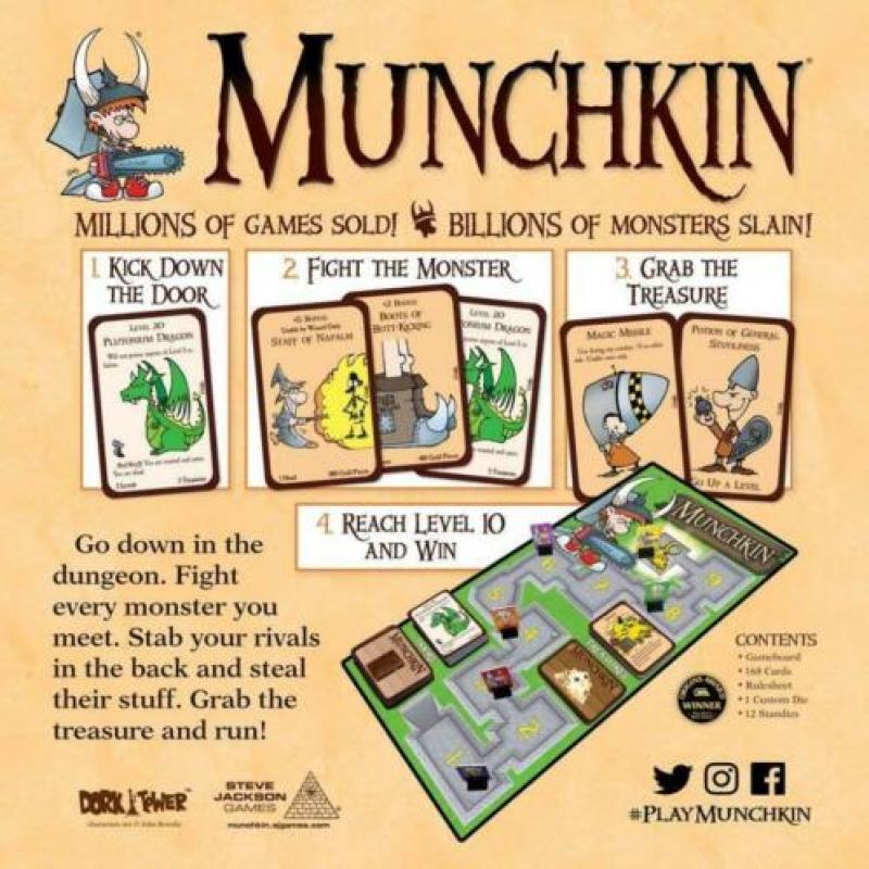 Munchkin Deluxe Sealed (English Version)