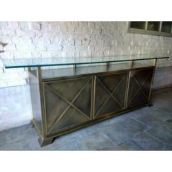 Vintage Belgo Chrom dressoir / sideboard