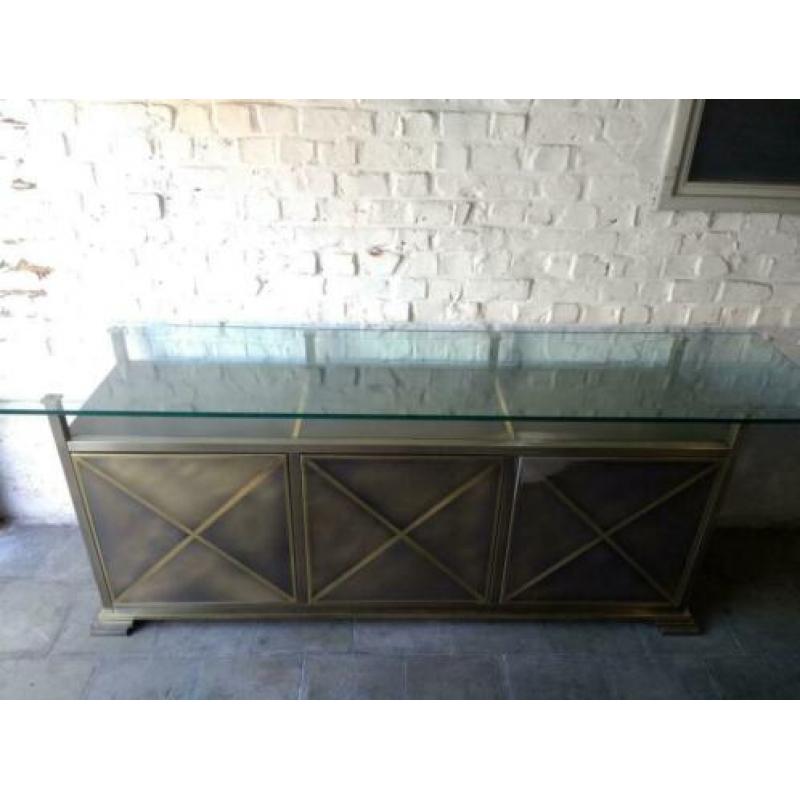 Vintage Belgo Chrom dressoir / sideboard