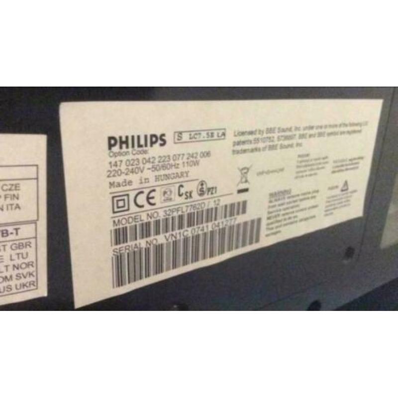 Philips 32” / 82cm LCD tv - 32PFL7762D