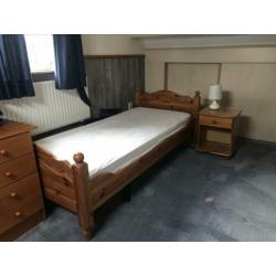 Bed en matras slaapkamer inrichting