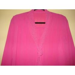 Roze apart tuniek blouse maat 46