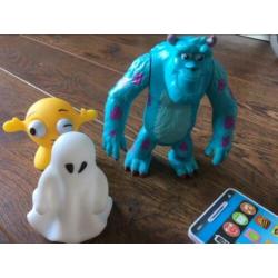 Set van diverse speelgoed (Spiderman en ninja turtle=weg)