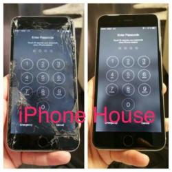 Actie! iPhone scherm/glas kapot reparatie 7 6s 8 5s X 6 plus