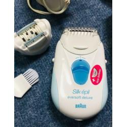 Als nieuw: Braun silk-epil incl accesoires