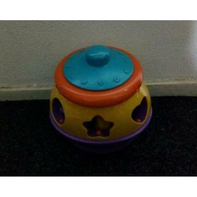 Fisher price koekjestrommel / vormenstoof met licht en gelui