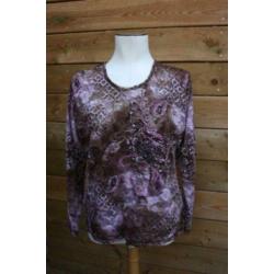 Tuniek bruin/rose Biaggini mt XL AANBIEDING