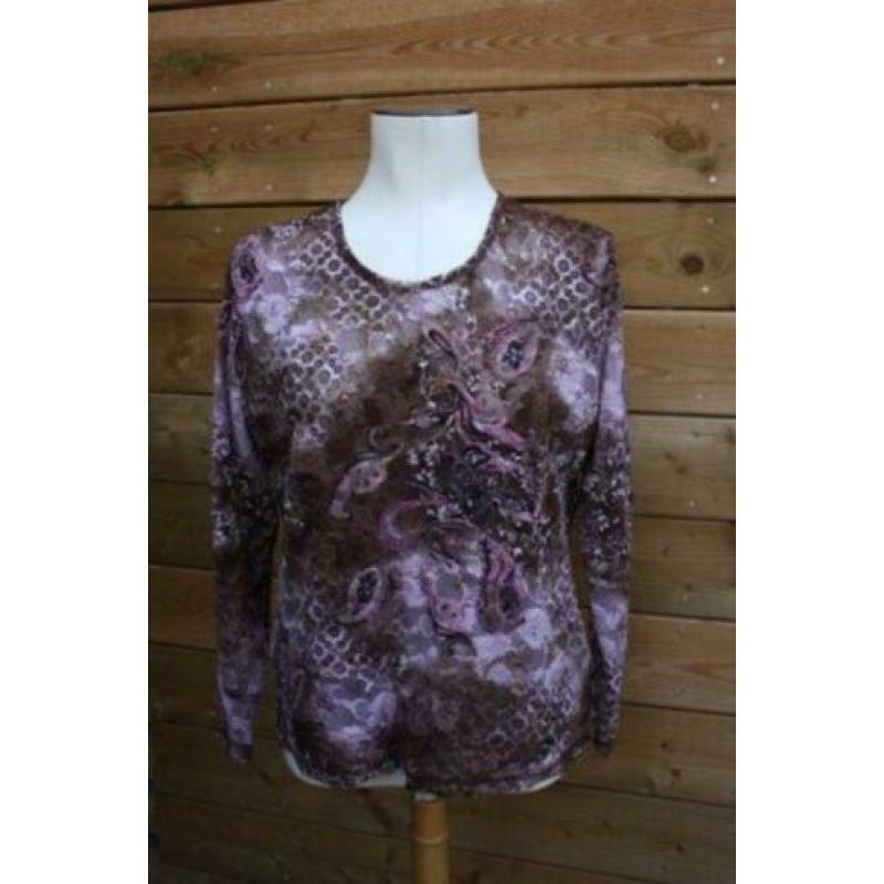 Tuniek bruin/rose Biaggini mt XL AANBIEDING