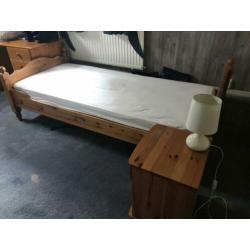 Bed en matras slaapkamer inrichting