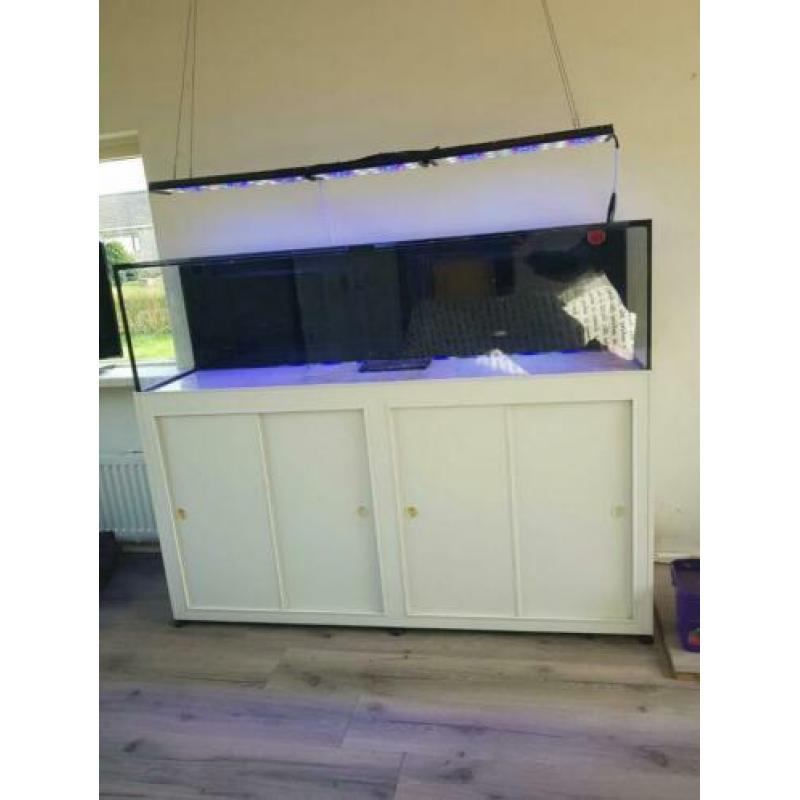 Zeeaquarium 1.60x40x40 optick-white merk diamond compleet