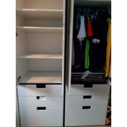 Stuva kast 60x50x192 met legplanken