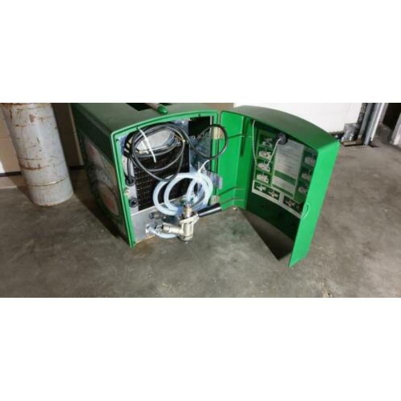 Heineken cooltap compleet incl.koolzuurfles met meters