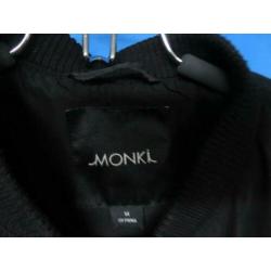 zwarte ruime bomber jas mt M Monki