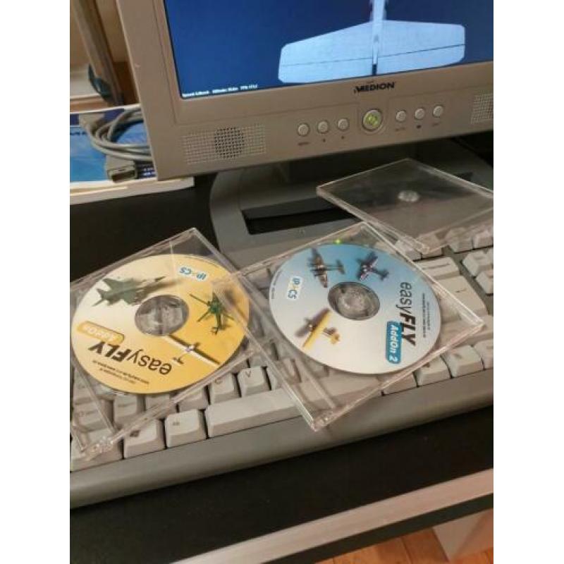 PC met modelvliegsoftware