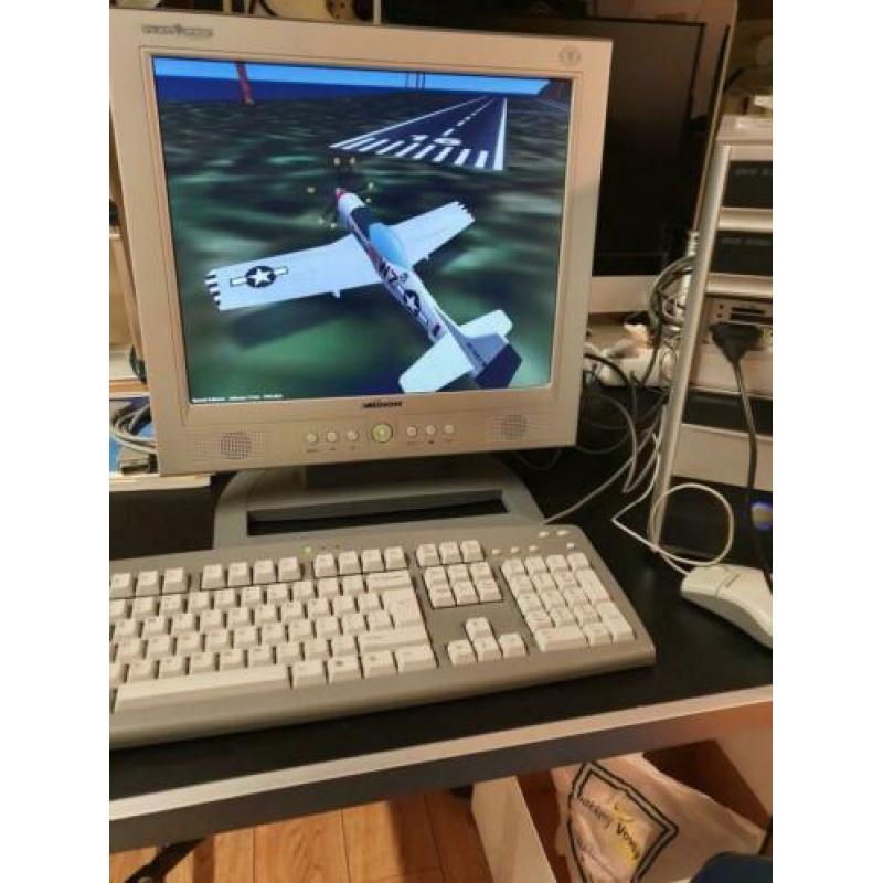 PC met modelvliegsoftware