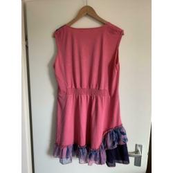 Vlotte roze zomer tuniek