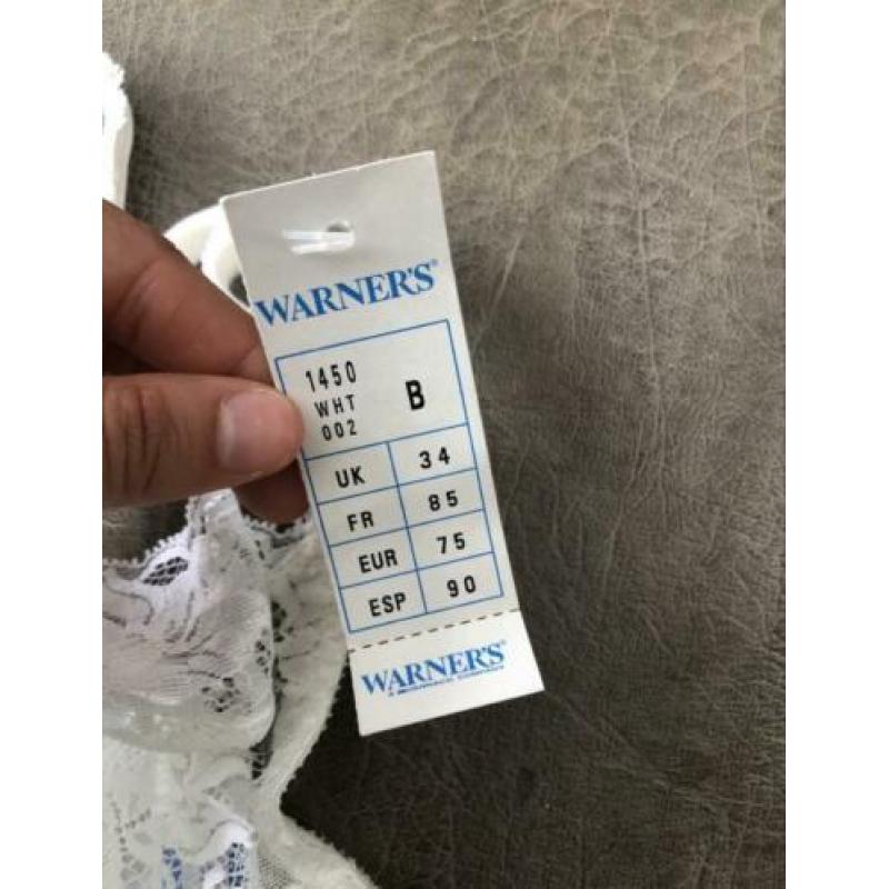 Nieuw Warners bh maat 85B