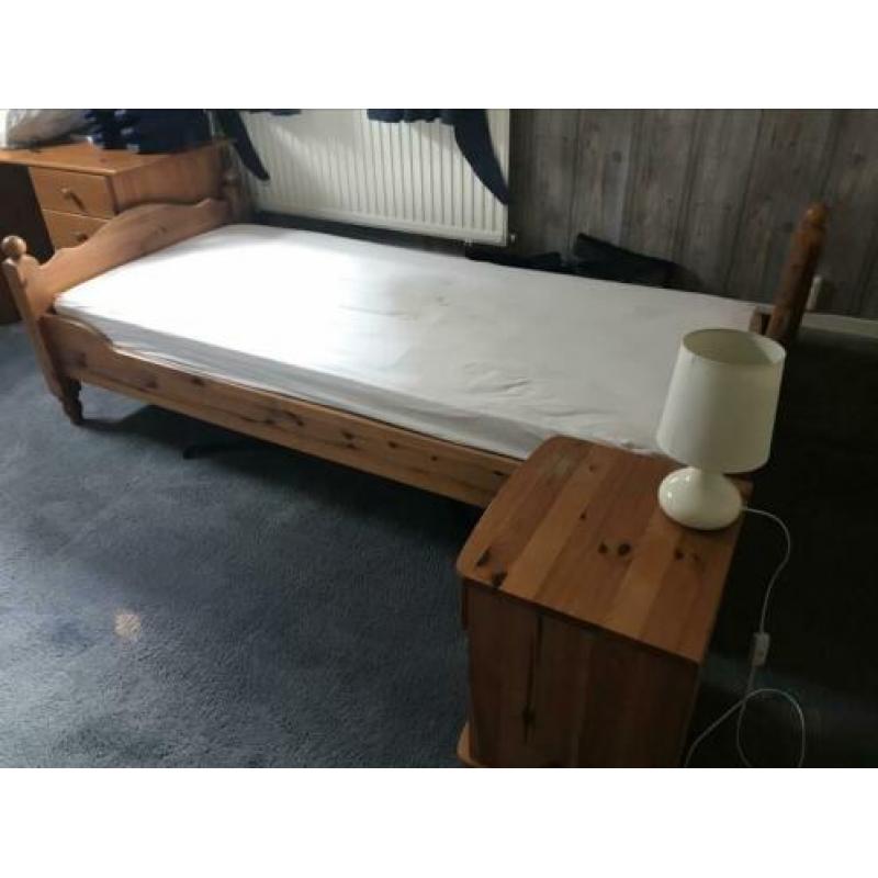 Bed en matras slaapkamer inrichting