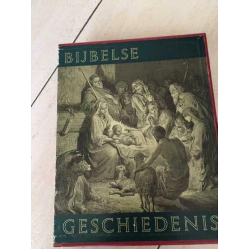 2 Delen Bijbelse Geschiedenis 1961 H.Wolffenbuttel