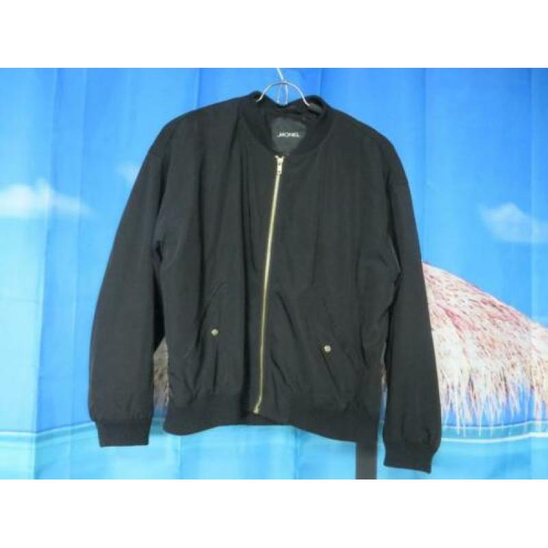 zwarte ruime bomber jas mt M Monki