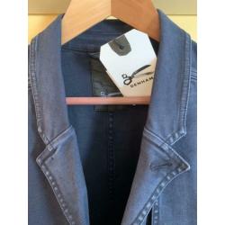 Denham Spijkerstof 3/4 Jas / Overcoat mt 52