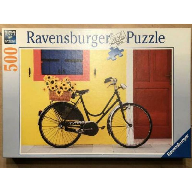 Ravensburger puzzel, ‘Fietstocht’, nr: 141463