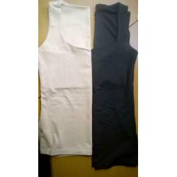 Luxe tops topjes, maat S, rose en/of zwart ZGAN € 5/ 2 á € 8
