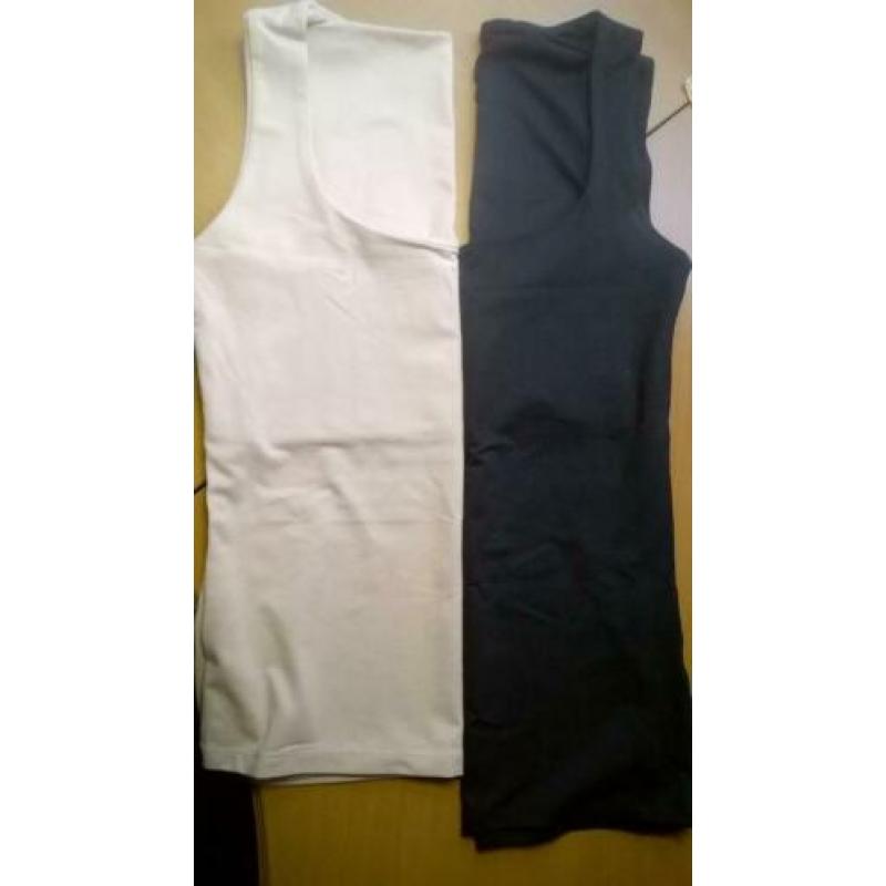 Luxe tops topjes, maat S, rose en/of zwart ZGAN € 5/ 2 á € 8