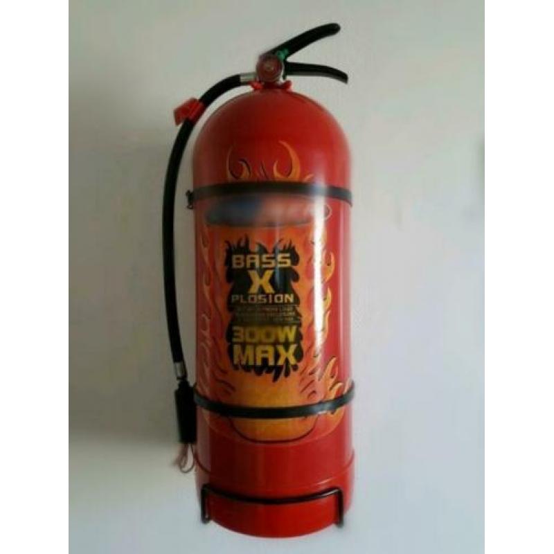 Luidspreker brandblusser in speciaal design