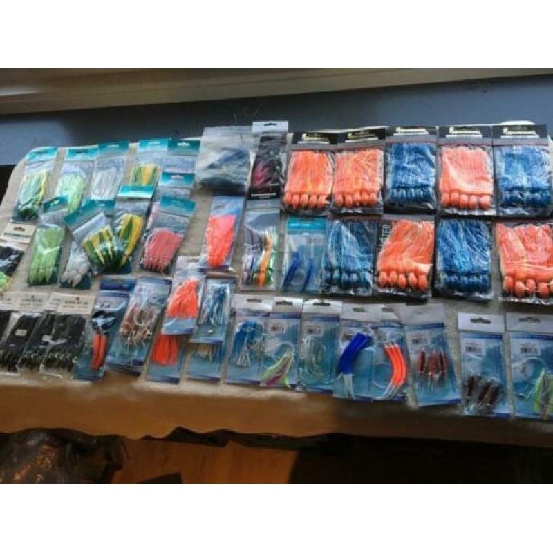 NIEUW mixset zeevisspullen