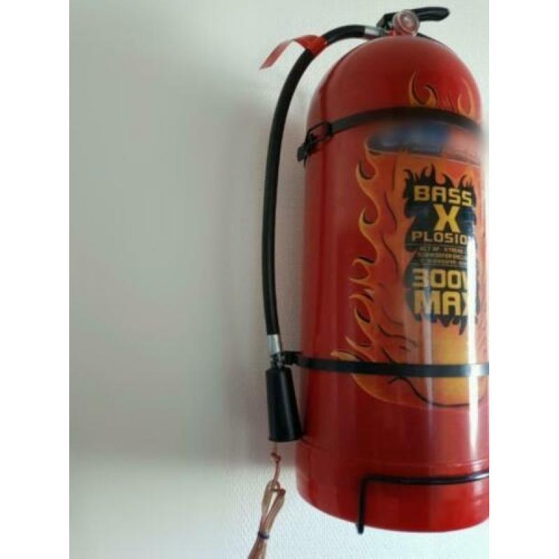 Luidspreker brandblusser in speciaal design